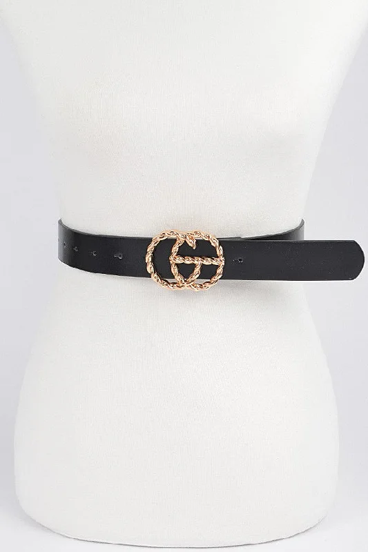 Twist & Shine Belt - Black