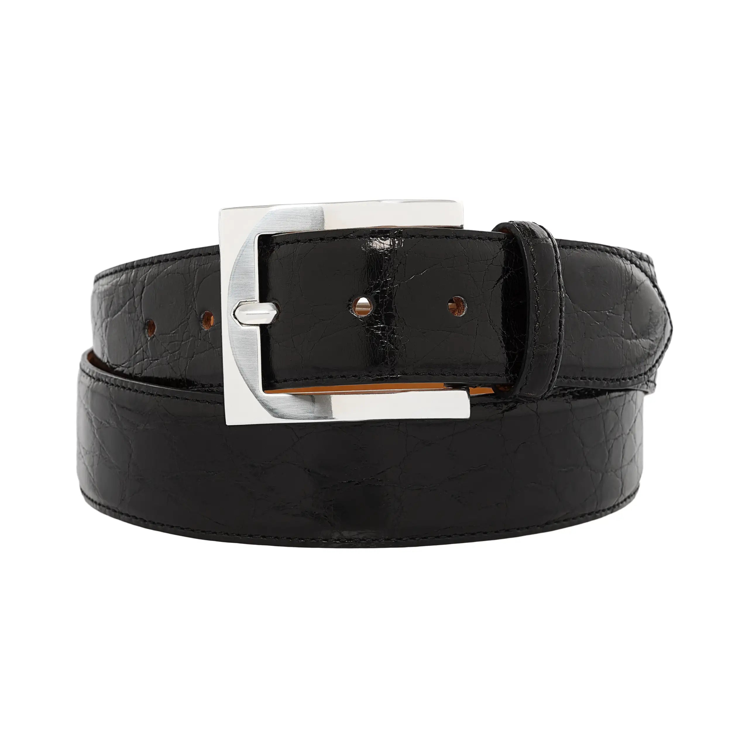 Leather Belt in Black