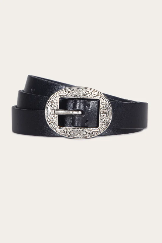 21mm Logo Western Center Bar Belt