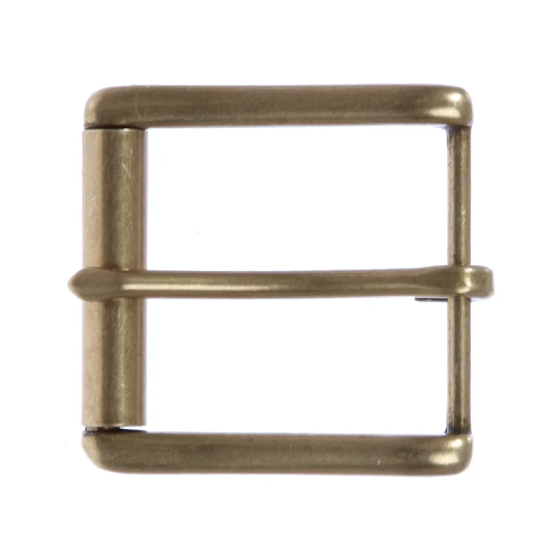 1 1/2" (38 mm) Single Prong Square Roller Belt Buckle