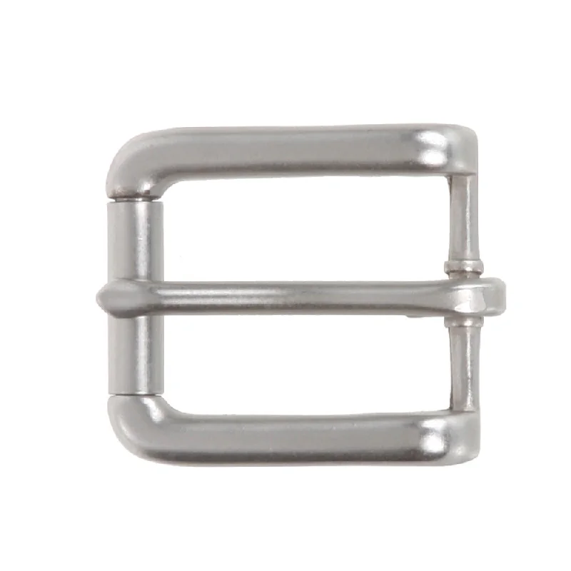 1" (25 mm) Nickel Free Single Prong Rectangular Roller Belt Buckle