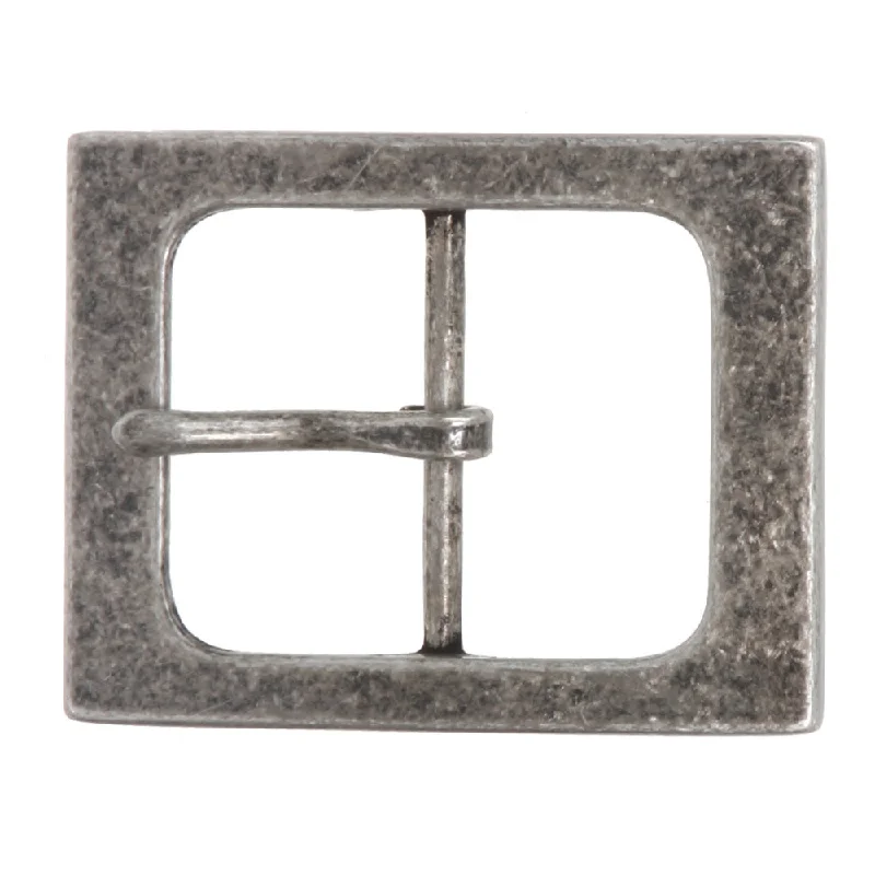 1 1/2" (38 mm) Nickel Free Single Prong Rectangular Belt Buckle