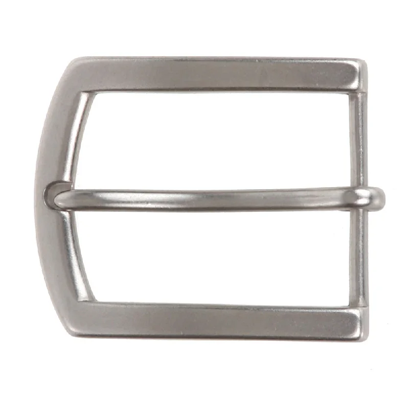 1 1/2" (38 mm) Nickel Free Single Prong Rectangular Belt Buckle