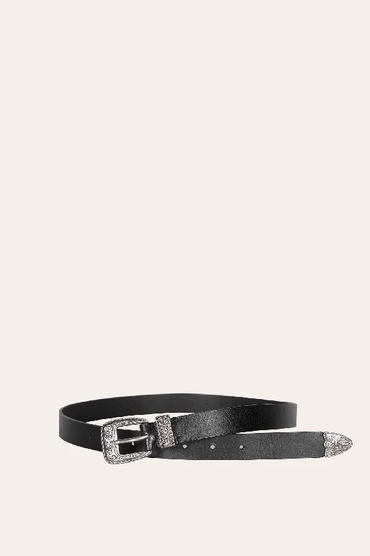 25MM Logo Western Belt