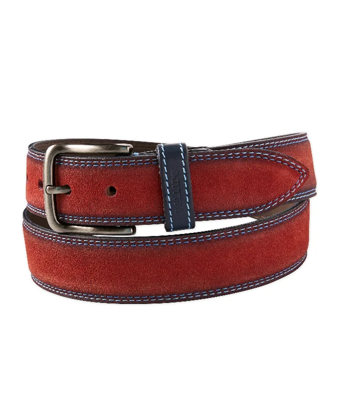 Miguel Bellido Cherry Suede Sport Belt