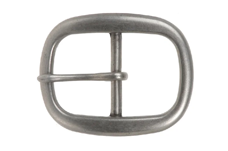 1 1/2 Inch Single Prong Oval Belt Buckle