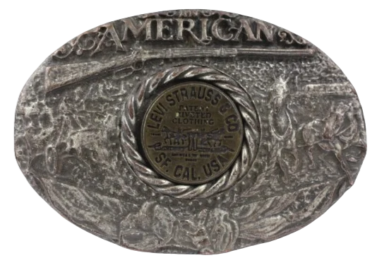 American Levi Strauss & Co Belt Buckle