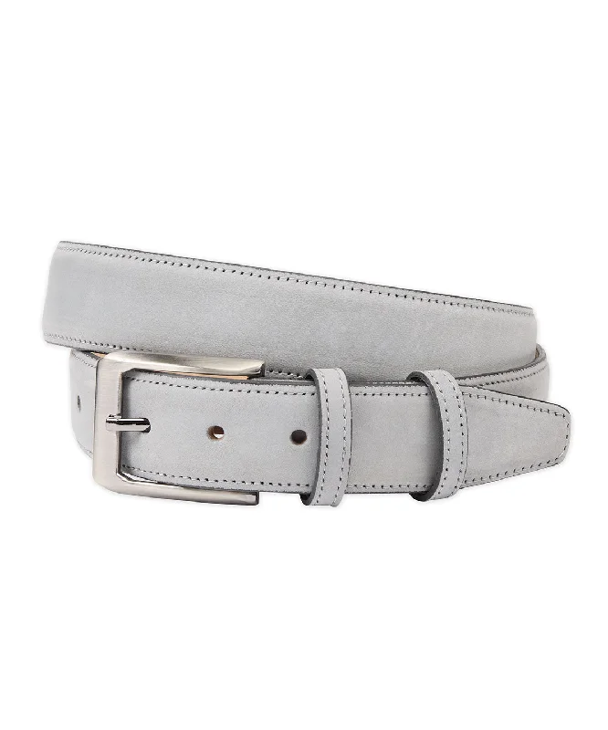 Suede Calf Skin Belt