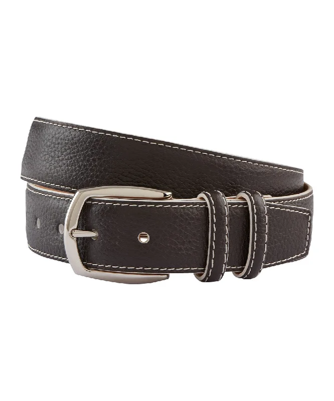 Pebbled Calf Belt