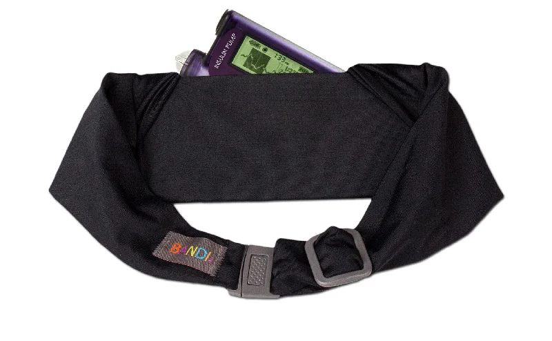 Kids Pocketed Belt - Black