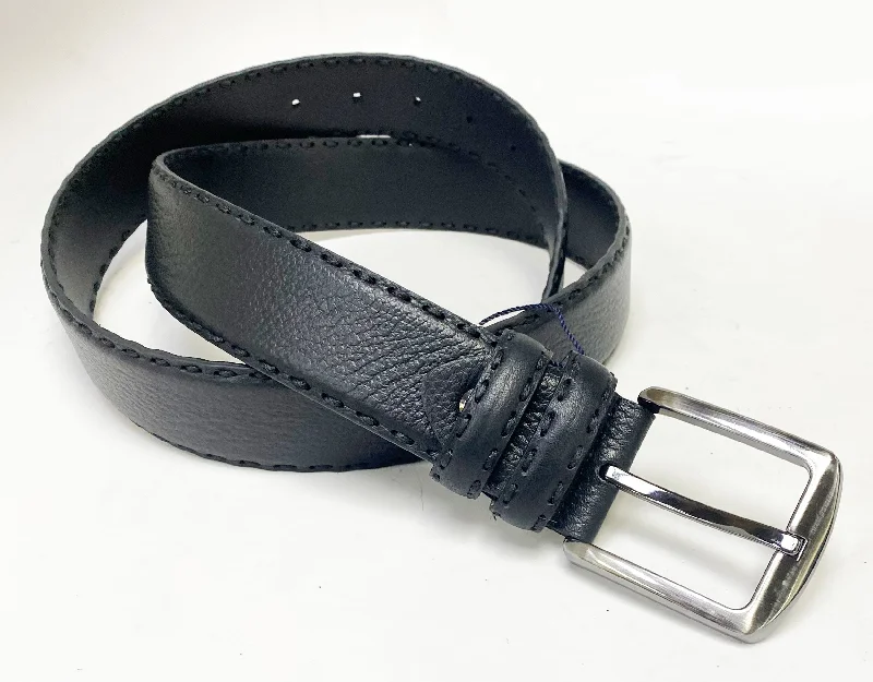 Black Leather Belt