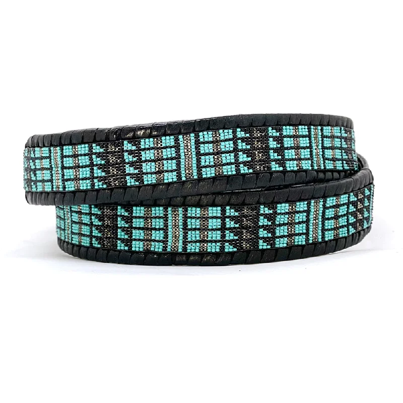 Bombay Turquoise Beaded Belt