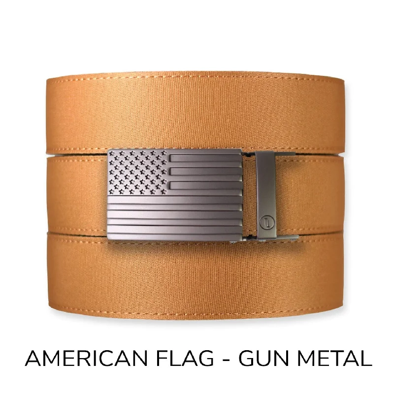 American Flag - Gun Metal