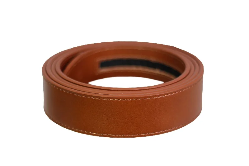 Cognac Top Grain Leather Strap