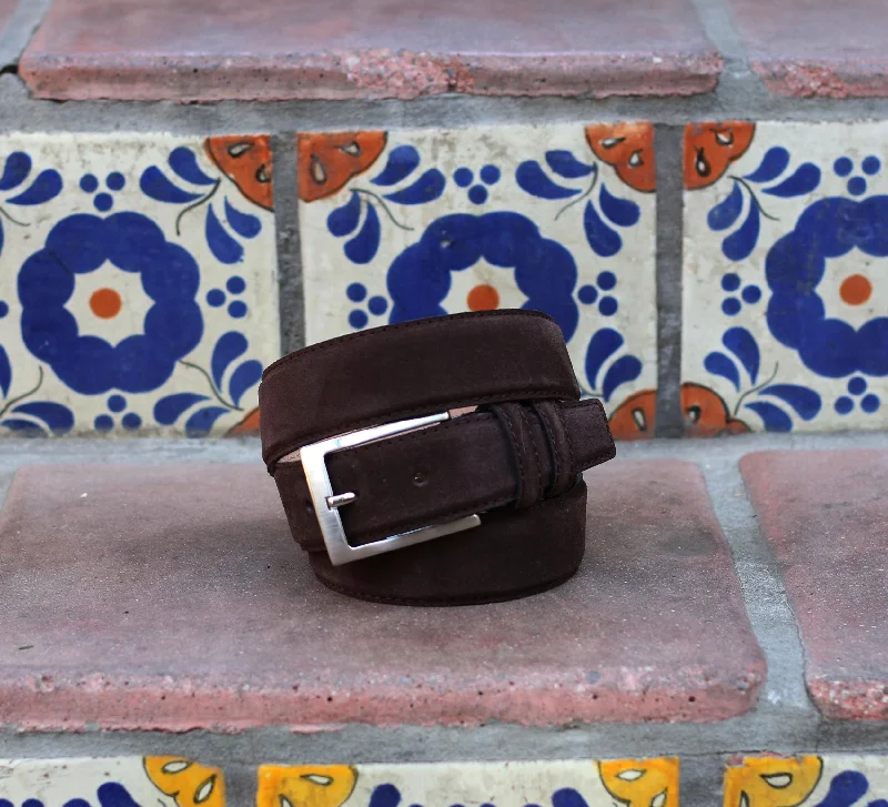 Corrente Suede Belt Brown