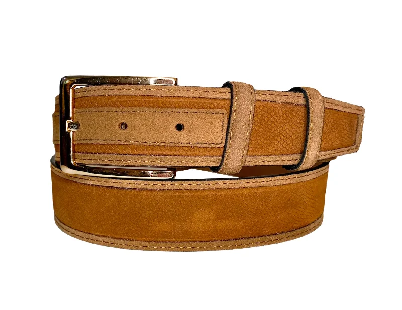 Corrente Suede Belt Tan