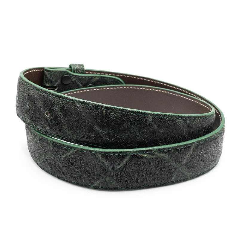 Dark Green Elephant Belt Straps