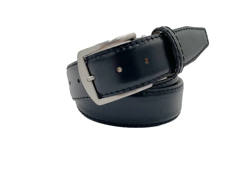 French Calf Belt - Black