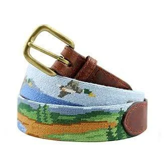 Great Outdoors Needlepoint Belt