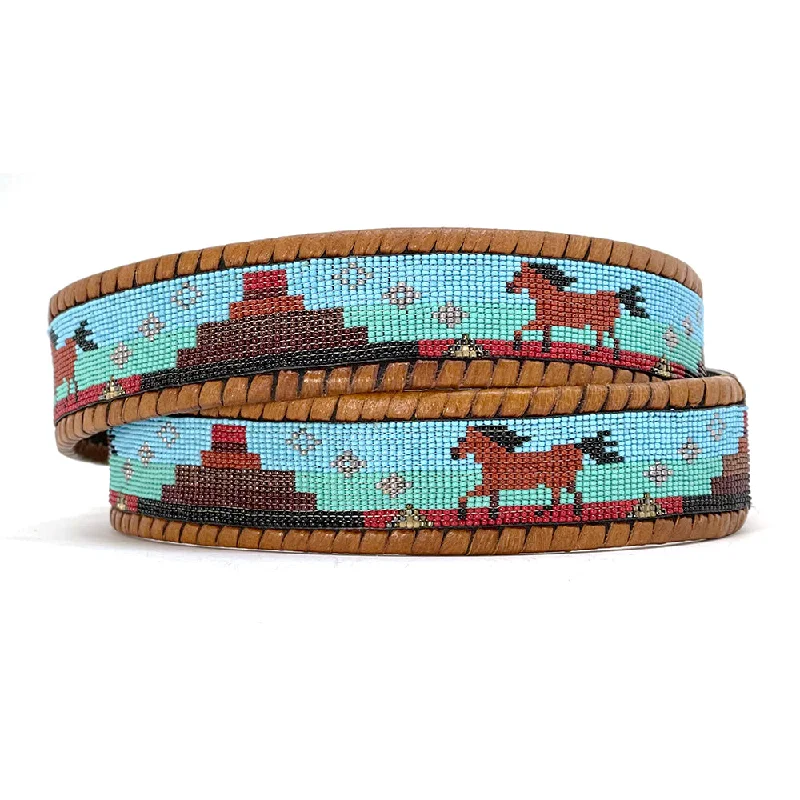 Horse Mesa Beaded Belt