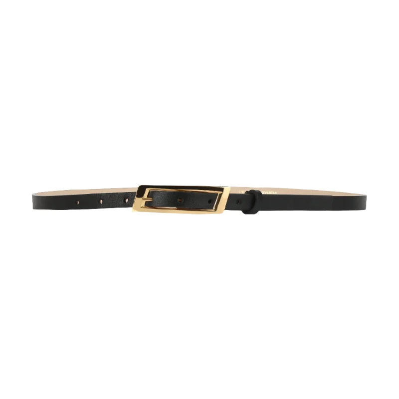 CAPSULE BELT BLACK  GOLD