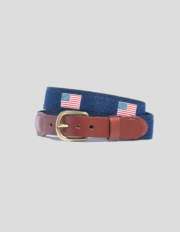 MOTIF BELT - AMERICAN FLAG