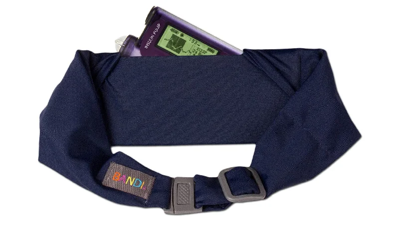 Kids Pocketed Belt - Navy