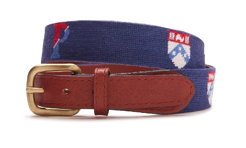 UNIVERSITY OF PENNSYLVANIA NEEDEPOINT BELT