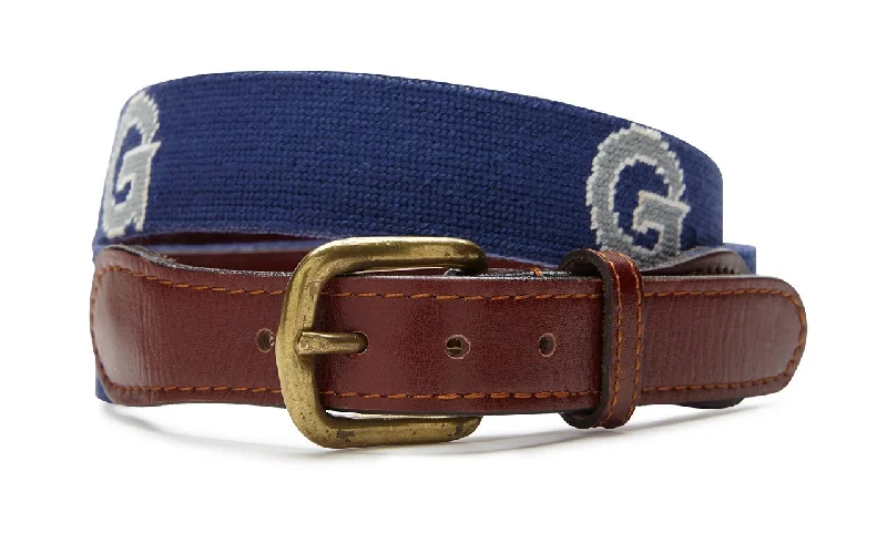 GEORGETOWN UNIVERSITY NEEDLEPOINT BELT