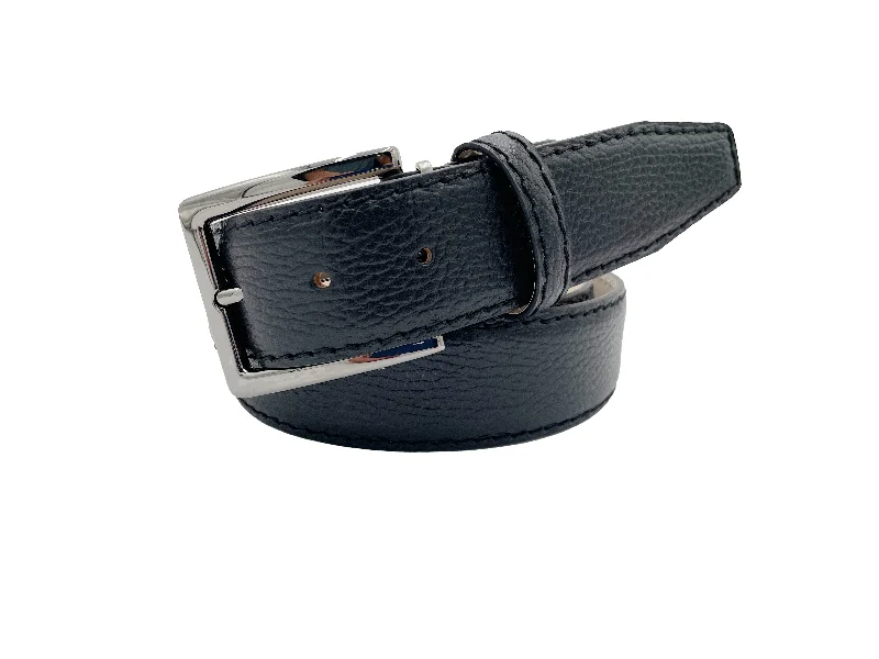 Pebble Grain Belt - Black