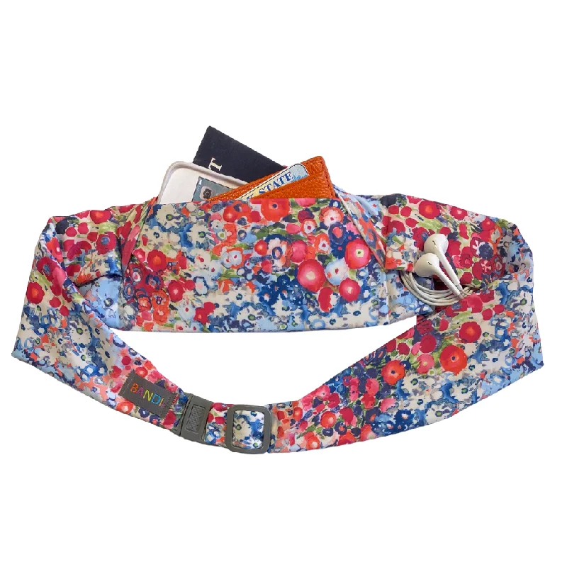 Poppies Pocketed Belt