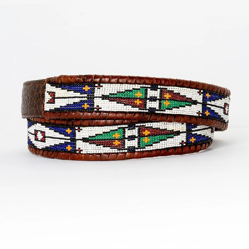 Sioux Saddlebag Beaded Belt