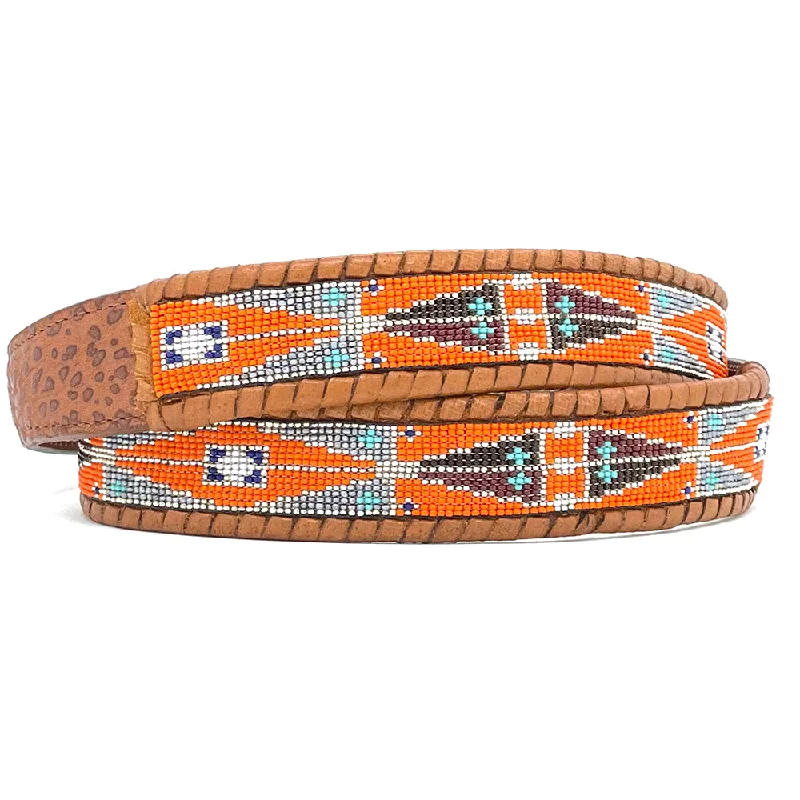 Sioux Saddlebag Beaded Belt