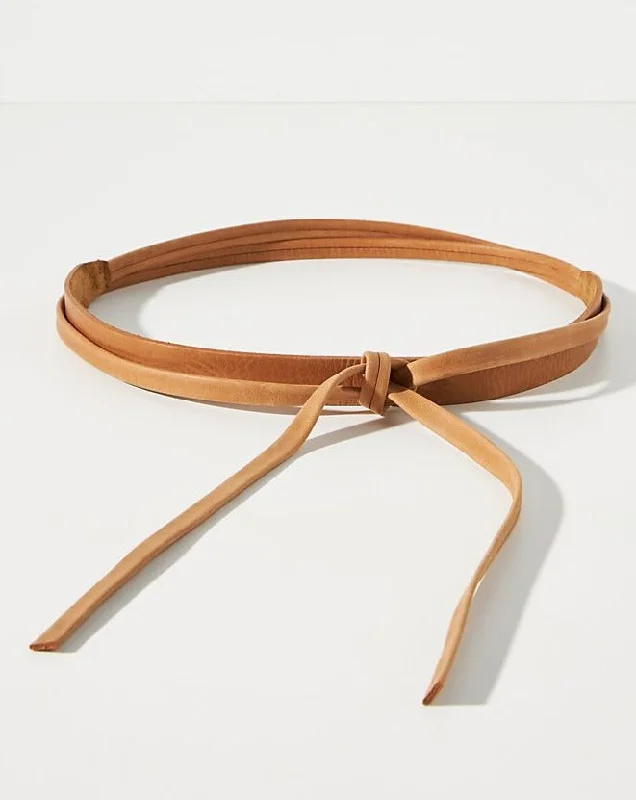 Skinny Wrap Leather Belt