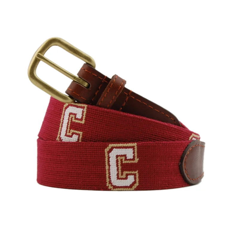 College of Charleston Needlepoint Belt