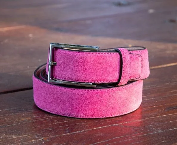 Suede Belt Blush