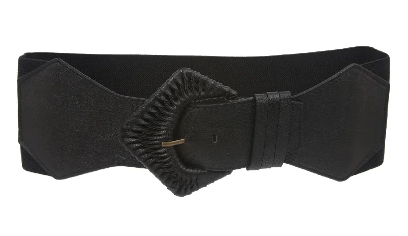 4" Wide High Waist Fashion Stretch Belt