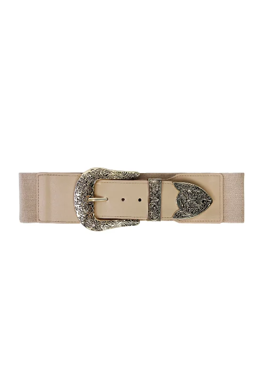 Western Belt - Beige