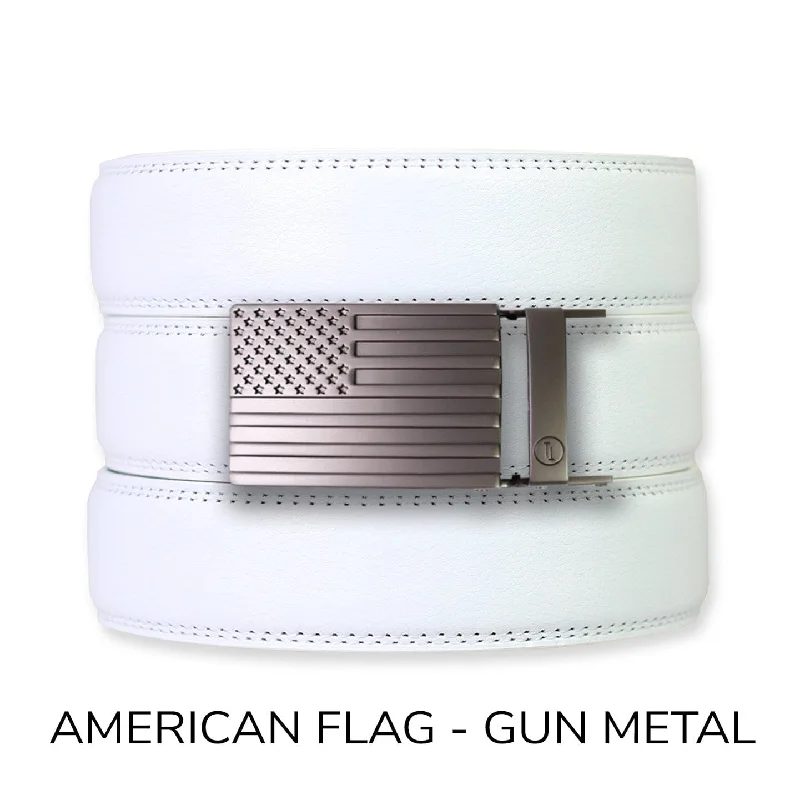 American Flag - Gun Metal