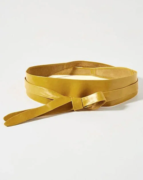 Wrap Leather Belt - Sol