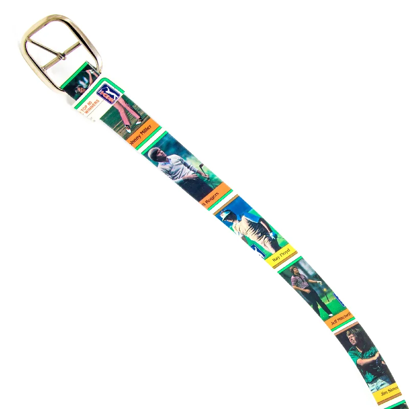 1980 PGA Golf Card Belt #3