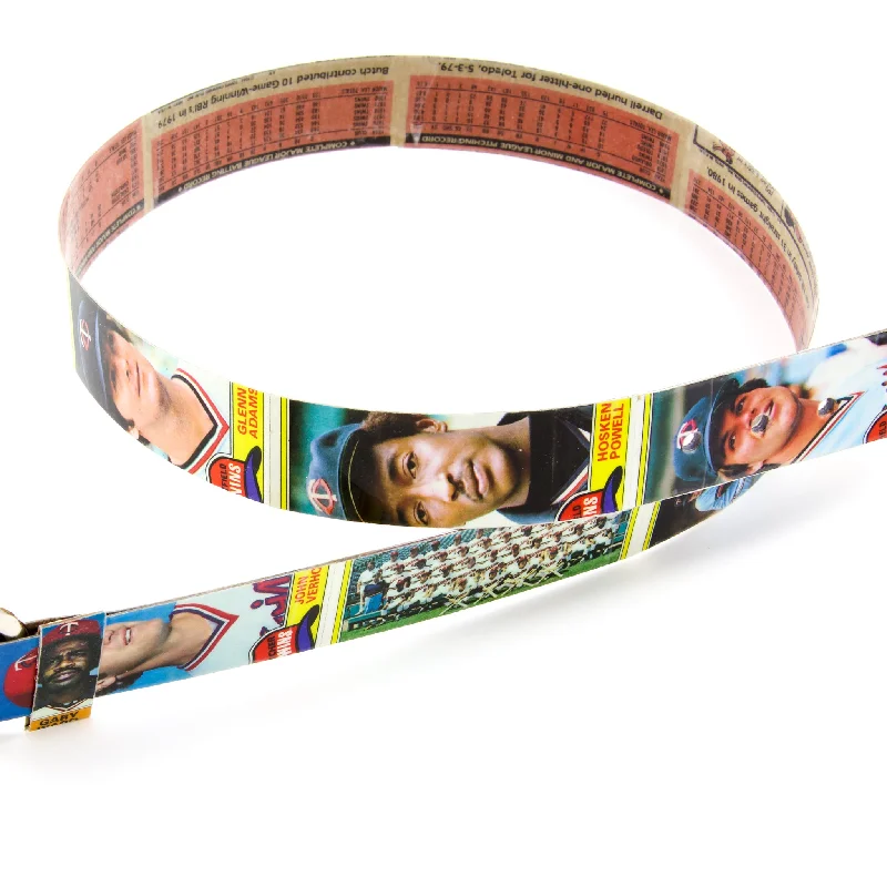 1981 Minnesota Twins Baseball Card Belt