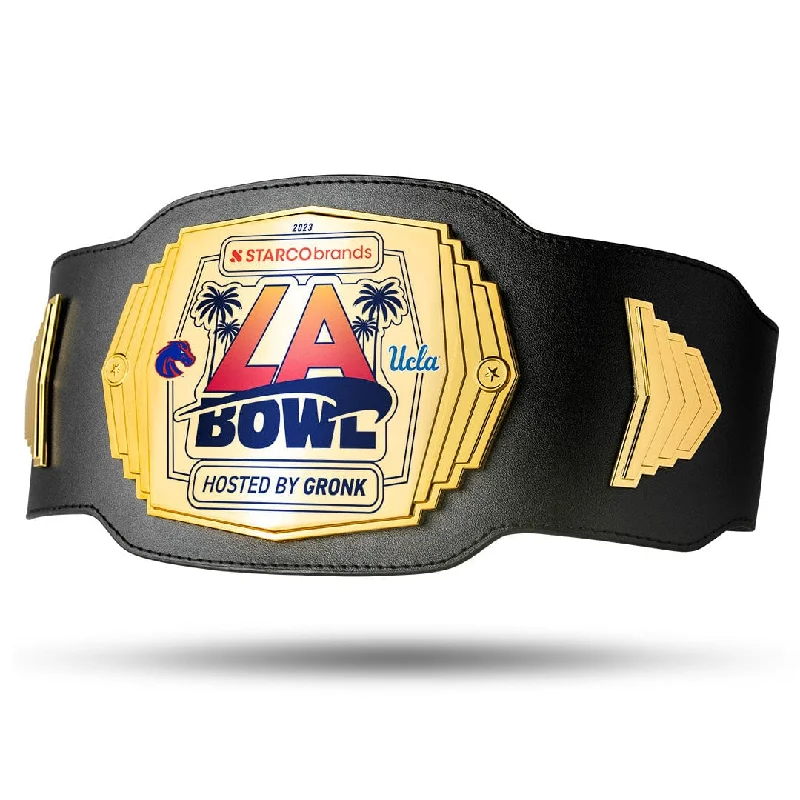 2lb Replica LA Bowl Championship Belt - Collector Size Title Belt