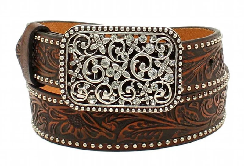 MF Western Ariat Girls Embossed Fashion Belt Style A1303602