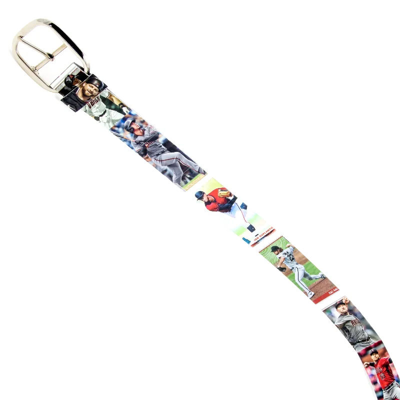 Arizona Diamondbacks Baseball Card Belt #8