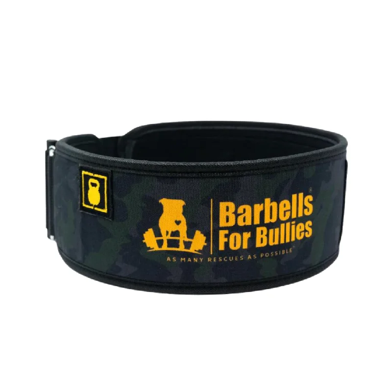 Barbells for Bullies 4" Weightlifting Belt