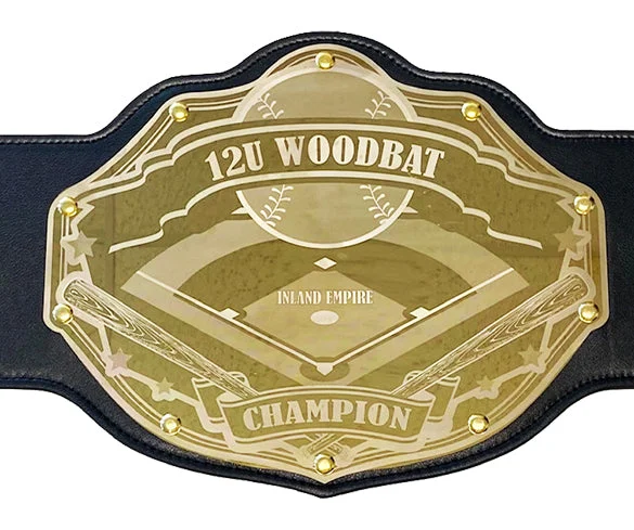 Baseball Championship Belt - Custom Text