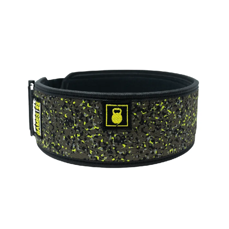 Black Camo CrossFit Season 4" Weightlifting Belt