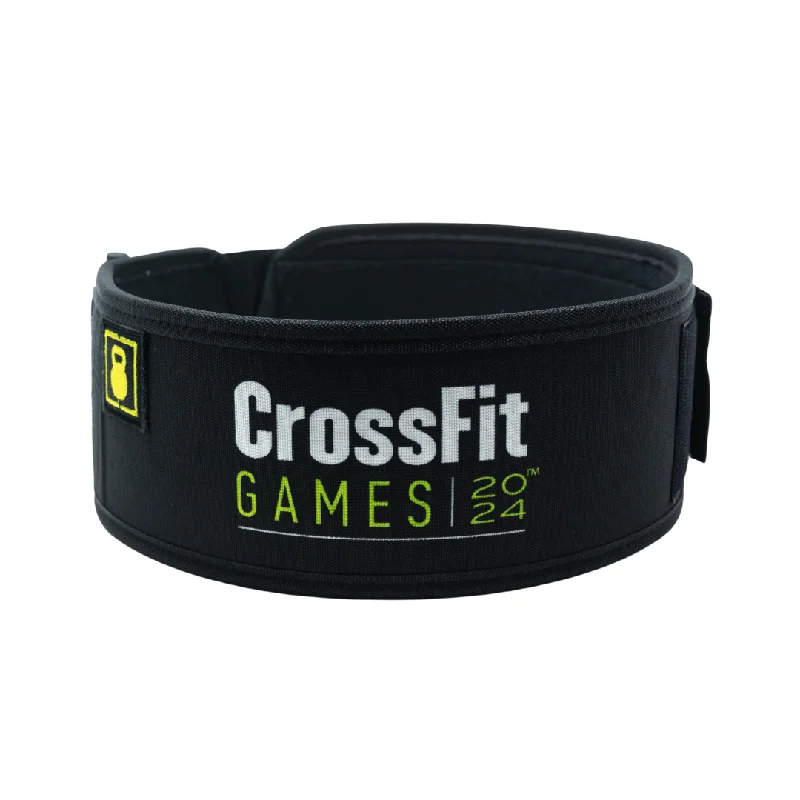 Black CrossFit Games 4" Weightlifting Belt