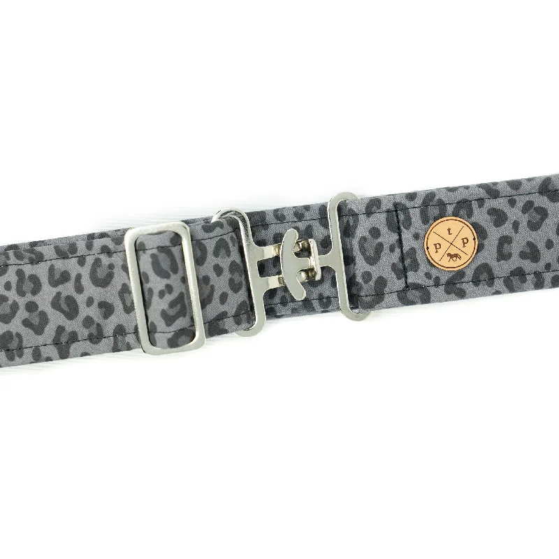 Black Leopard Belt